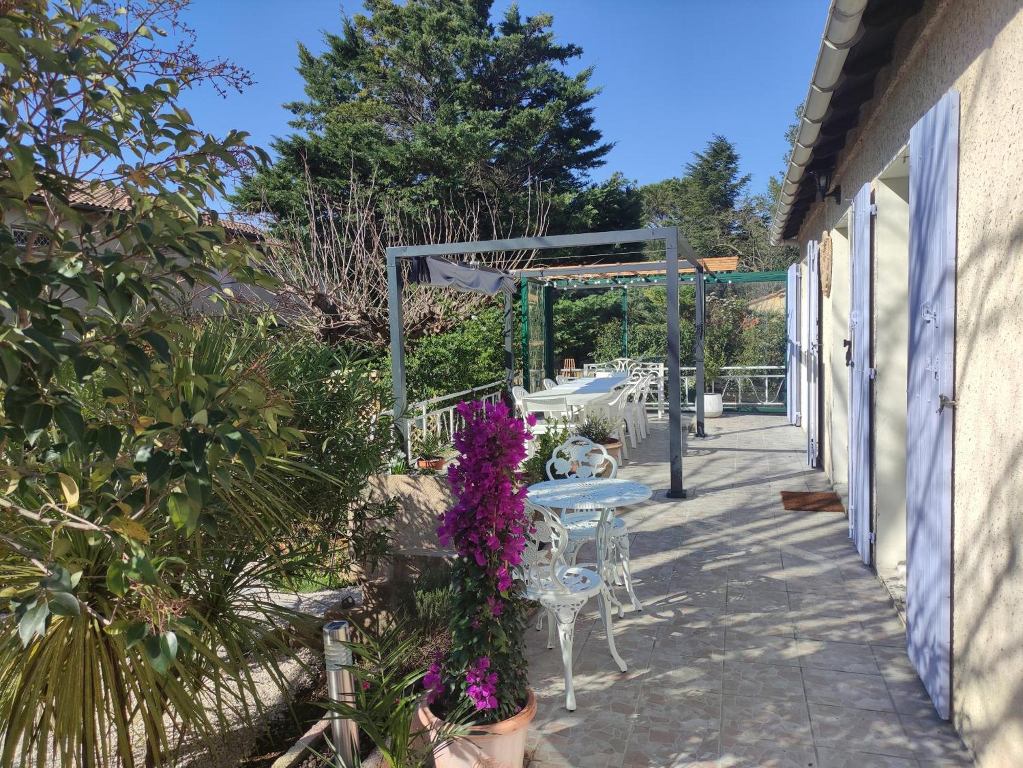 Le Jardin Des Rocailles - Villa 4 Chambres Climatisee Avec Piscine A Deux Pas D'Avignon ヴィルヌーヴ・レ・ザヴィニョン エクステリア 写真